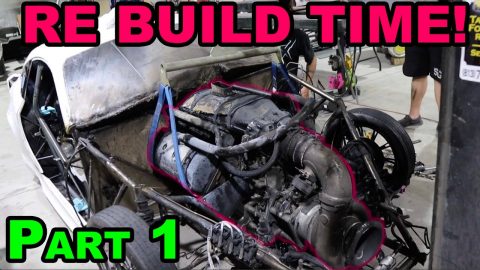 RE BUILDING A WHOLE CAR IN 4 DAYS! Cutting Everything off And Replacing it With New. (Part 1)
