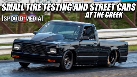 SMALL TIRE & STREET CARS TESTING AT THE CREEK!!!!!!!