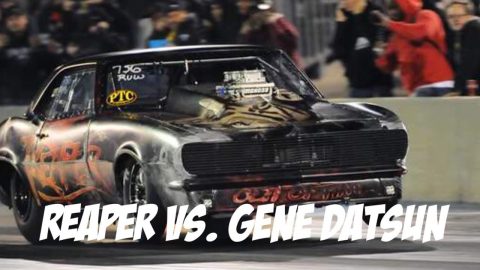 STREET OUTLAWS: Reaper vs. Gene Datsun. Street Outlaws Interview