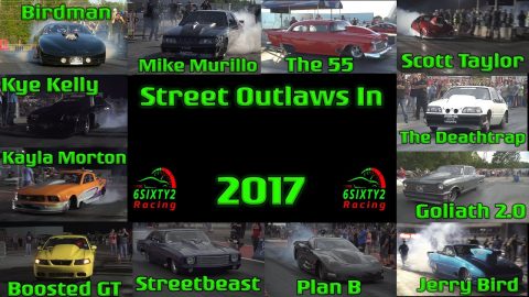 Street Outlaws in 2017 Compilation!!! (13 Races) (4k video)