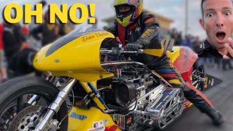TOP FUEL MOTORCYCLE GONE WRONG!