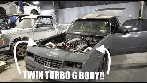 TWIN TURBO G BODY FIRST START AFTER 2 YEAR BUILD!!!!