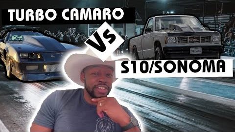 Turbo/nitrous s10 Sonoma vs Turbo Camaro Lucille VS Joe Dirt #turbols #nitrous #camaro