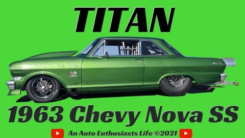 Twin Turbo 1963 Chevy Nova SS "Titan SS" Drag Car