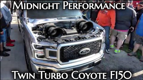 Twin Turbo Coyote F150 Midnight Performance!!