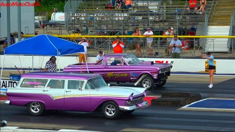 VINTAGE DRAG RACING GLORY DAYS 60's STYLE DRAG MEET OLD SCHOOL GASSERS NOSTALGIA CARS