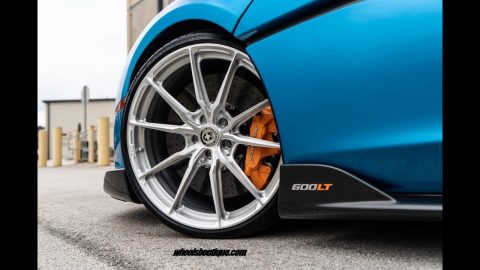 Video: McLaren 600LT MSO in Ludus Blue Spider on HRE Wheels   #McLaren #MSO #HRE #Wheels #supercar