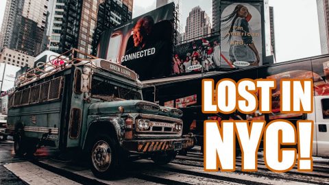 WE TOOK THE PRISON BUS THRU NYC AND GOT LOST!