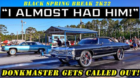 Z06 DONK Gets CALLED OUT! Donkmaster Invades Black Spring Break 2k22 Car Show with SURPRISE ENDING!
