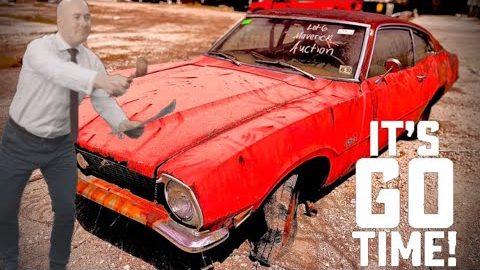 🫣It’s GO TIME‼️ Let’s chase another race car build 💰 Ford Maverick Small Bumper Vinyl Top Car‼️😱