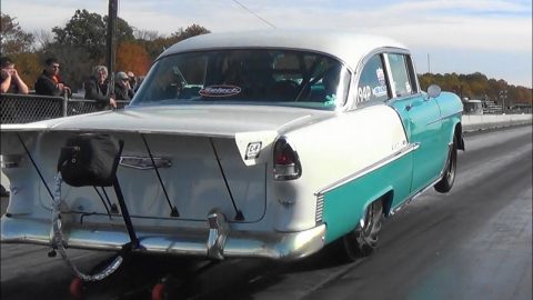 2 Wicked 55 Chevys 1 Drag Car 1 Prostreet