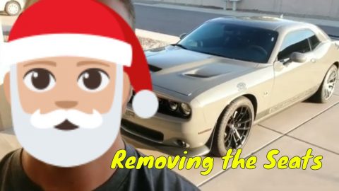 2019 Dodge Challenger 1320 (Passenger seat/rear lower removal)