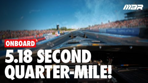 5.18 SECOND 1/4 Mile ONBOARD at 2022 NHRA Gatornationals (4K)