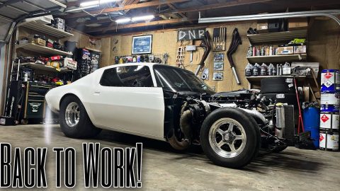 BACK TO WORK, The Nova is Still Alive! Camaro Gets New Gears! Announcing the TURBO GIVEAWAY