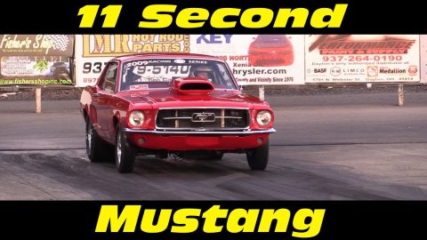 Classic 11 Second Mustang Drag Racing Outlaw Street Cars TNT