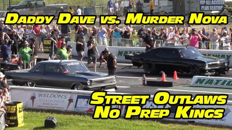 Daddy Dave vs Murder Nova Street Outlaws No Prep Kings at National Trail Raceway