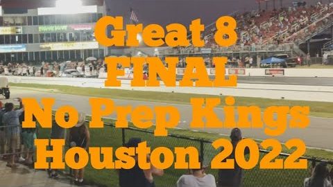 FINAL Great 8 Ryan Martin vs Lizzy Musi  Street Outlaws No Prep Kings Houston NPK 2022