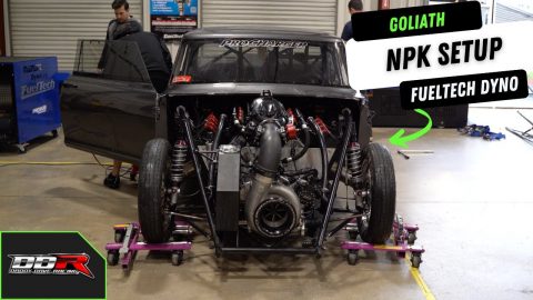 Goliath Dyno at Fueltech for NPK | Daddy Dave Racing