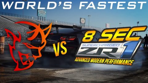 I Raced the FASTEST C7 ZR1 in the WORLD 👀 | Dodge Demon vs C7 Corvette ZR1 DRAG RACE | Demonology