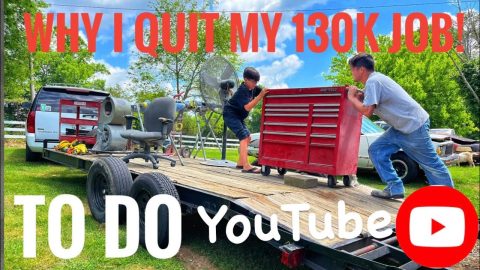 I quit my $130,000 job to do Youtube full time!