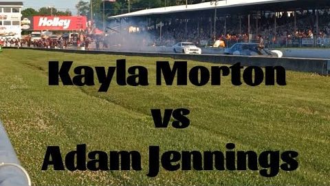 Kayla Morton VS Adam Jennings Grudge Race No Prep Kings Street Outlaws NPK 2022 Kentucky