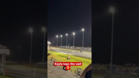 Kayla Morton hits the wall 🤯