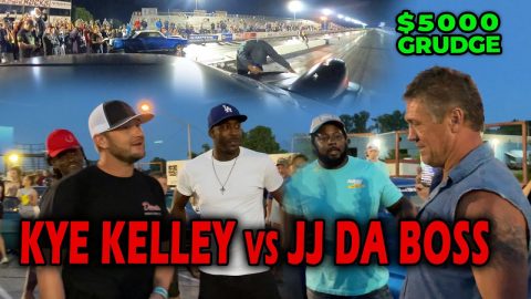 Kye Kelley vs JJ da Boss $5000 grudge race in Memphis TN, JJ's Armdrop