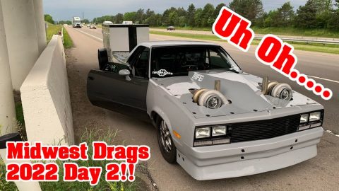 Midwest Drags Day 2!! Great at The Track, but Then Problems!!