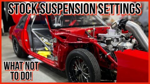 Mustang Stock Suspension / This did NOT work!