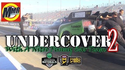 NHRA NITRO FUNNY CAR Undercover Look | NHRA Carolina Nats zMAX Dragway - Paul Richards Racing