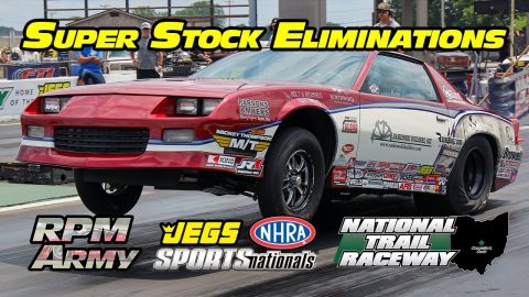 NHRA Super Stock Drag Racing ELIMINATIONS JEGS SPORTSNationals