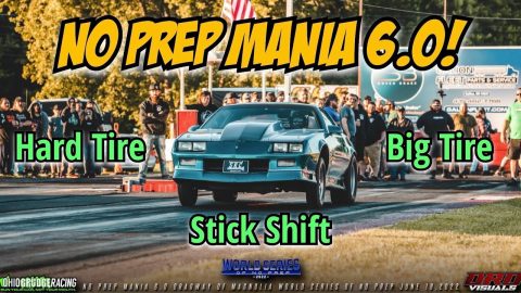 NO PREP MANIA 6.0 Hard tire, Big tire, and Stick shift!