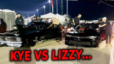 Racing my fiance for $15,000 in the No Prep Kings Great 8 , Kye Kelley vs Lizzy Musi