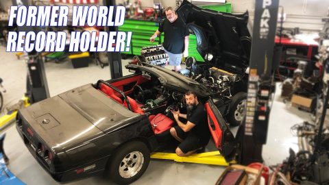 Rebuilding My Father's Legendary C4 Corvette Drag Car