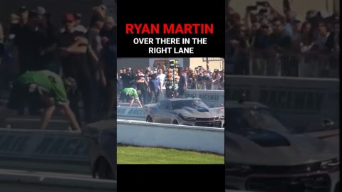 Ryan Martin backed up by Bobby Ducote at Street Outlaws No Prep Kings. #nationalnoprep