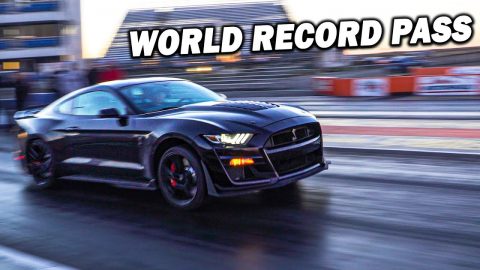 SETTING THE 1/4 MILE WORLD RECORD FOR A STOCK MUSTANG IN MY 2020 GT500!