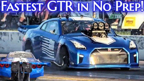 Street Outlaws No Prep Kings - Fastest Nissan GT-R in No Prep!!