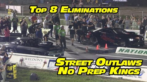 Street Outlaws No Prep Kings Great 8 Eliminations National Trail Raceway