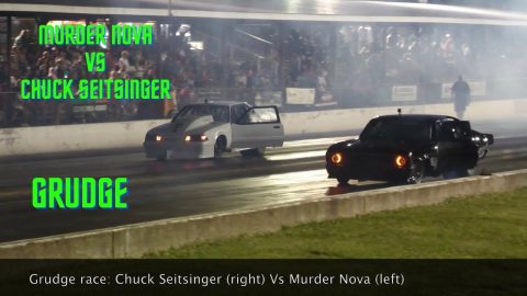 Street outlaws NPK5, Beech Bend Raceway, KY- Murder Nova vs Chuck Seitsinger