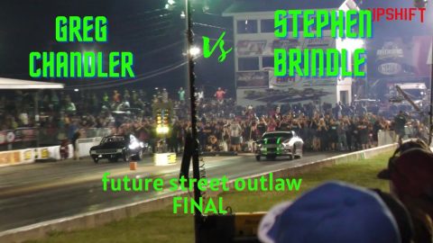Street outlaws No prep kings Beech Bend Raceway: Greg chandler vs Stephen Brindle (future final)