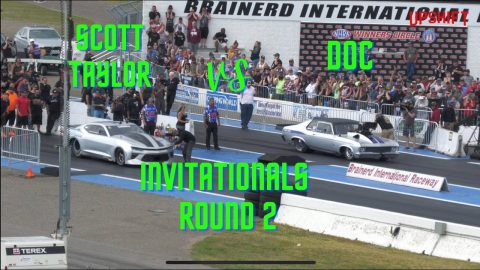 Street outlaws No prep kings Brainerd international Raceway- Scott Taylor vs Doc Love