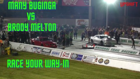 Street outlaws No prep kings Hebron, OH- Manny Buginga vs Brody Melton: Race your way-in