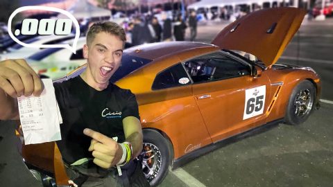 Teenager gets PERFECT Reaction Time in 750hp GTR!