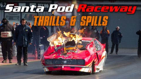 Thrills & Spills at Santa Pod Raceway