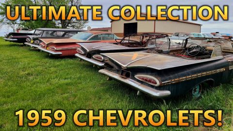 ULTIMATE Collection of 1959 Chevrolets! Rare Chevys! + 1964 Impala FIRST DRIVE in 35+ Years!