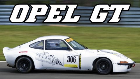 classic Opel GT racecar 280hp