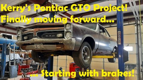 1967 Pontiac GTO won't stop! Also, won't go! Step 1, fix the brakes!