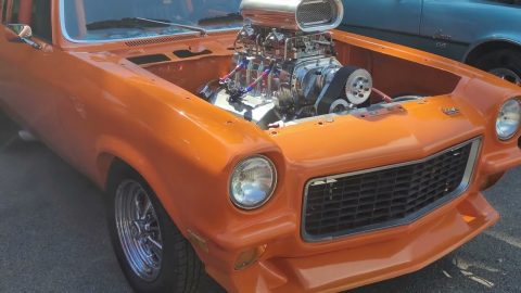 1971 Chevy Vega GT Blown Pro Street @DREAMGOATINC #cars #carshow #musclecars