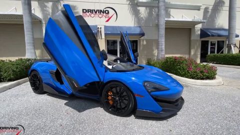 2019 MCLAREN 600LT COUPE IN MSO PARIS BLUE WALK AROUND VIDEO BY DRIVING EMOTIONS
