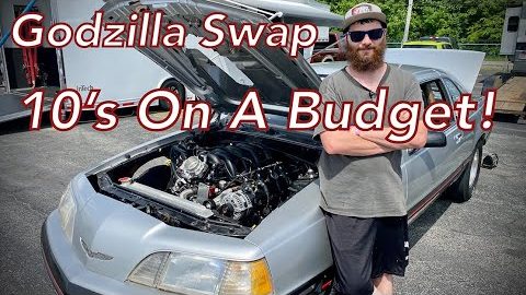 7.3L Godzilla Turbo Coupe - How To Run 10s for $10,000 in a Foxbody Ford!